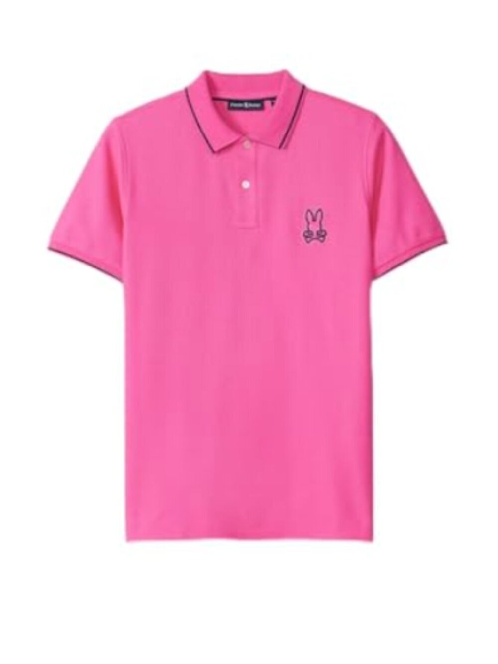 Psycho Bunny Kids Size XL Pima Cotton Polo Shirt Pink Anglo American Logo